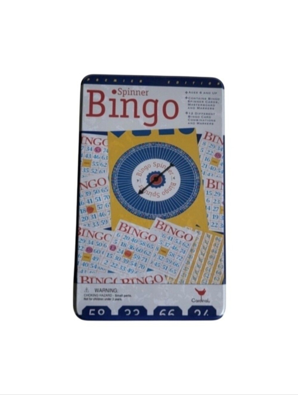NEW 2001 Cardinal Premier Edition Spinner Bingo
